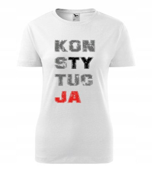 Koszulka damska KONSTYTUCJA hit r. XL