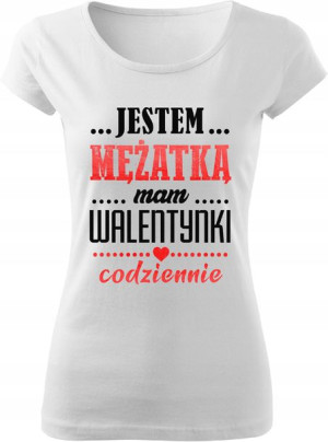 Koszulka Jestem mężatką... Walentynki XXL ver14