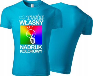 Koszulka Sportowa z nadrukiem dwustronnym 3XL