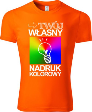 Koszulka poliestrowa Sportowa z nadrukiem S