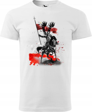 Koszulka Patriotyczna męska biała 3XL v3