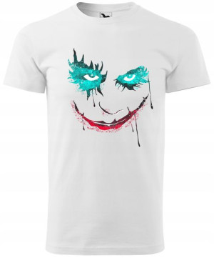 Koszulka Joker biała meska XXL v2