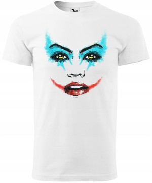Koszulka Joker biała meska L v1