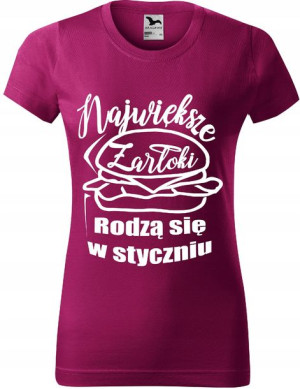 Koszulka Żarłoki rodzą się w... na urodziny 3XL