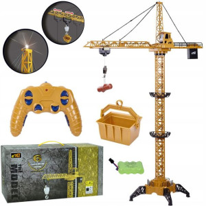 Dźwig Żuraw Gigant Sterowany Pilot 128cm Obrotowy