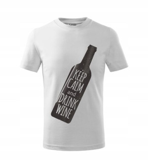Koszulka Męska KEEP CALM biała r. XL