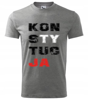 Koszulka męska KONSTYTUCJA hit r. M