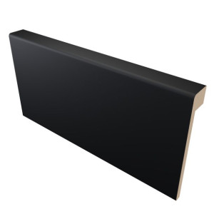 Szeroka, czarna listwa MDF 100x19mm przypodłogowa/ cena za 1szt