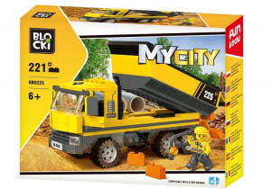 BLOCKI KB0225 Klocki MyCity Wywrotka 221el.