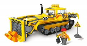 BLOCKI KB0229 Klocki MyCity Spychacz 250 el. 6+