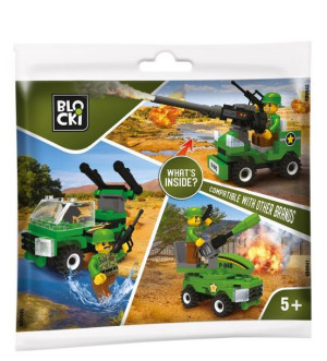BLOCKI KB0940 Klocki MyArmy saszetka
