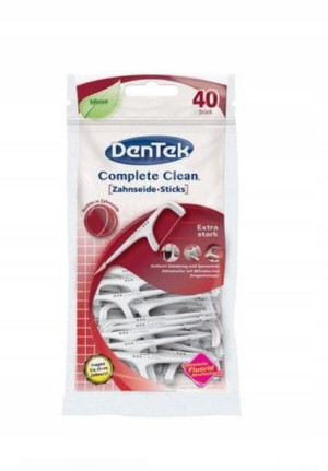 Dentystyczne Nici DenTek Complete Clean 40 szt DE