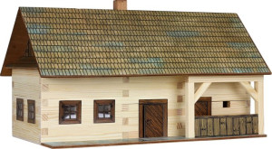 Walachia Składany Drewniany Model 3D - Gospodarstwo