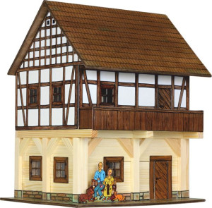 Walachia Składany Drewniany Model 3D - Spichlerz