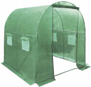 Tunel Foliowy Ogrodowy 2x2 M Szklarnia Folia 4m2