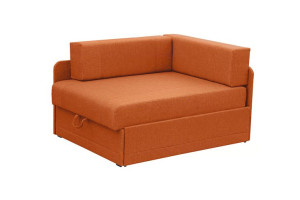 ER101 Sofa Fotel Rozkładany Narożnik Funkcja Spania + Materac  + Pojemnik