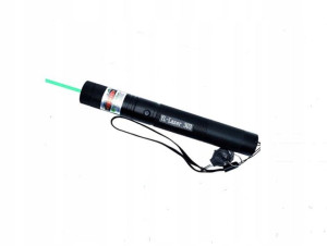 Wskaźnik Laser Zielony Laserowy Mocny Zasieg 30 Km