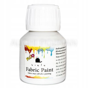Farba Fluorescencyjna Biała Do Ubrań Vielo 10 Szt.