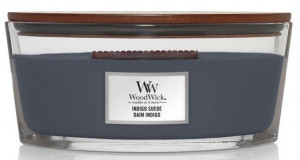 Świeca WoodWick Indigo Suede Elipsa 453,6g