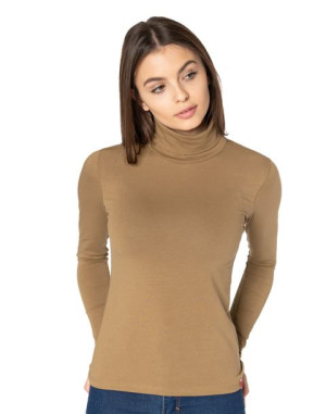 Golf Damski Cienki Sweter Golfy 8112-21 r M/L