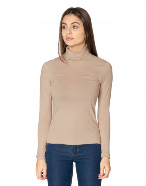 Golf Damski Cienki Sweter Golfy 8112-20 r L/XL