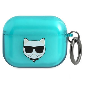 Etui Karl Lagerfeld KLAPUCHFL Apple AirPods Pro cover niebieski/blue Choupe