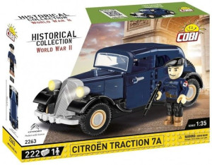 Cobi HC WWII 2263 Samochod Citroen Traction 7A