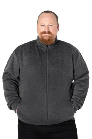 Duża Bluza Dresowa Męska Rozsuwana 4909-03 r 8XL
