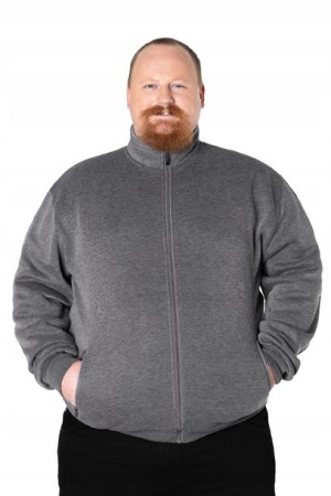 Duża Bluza Dresowa Męska Rozsuwana 4909-01 r 5XL