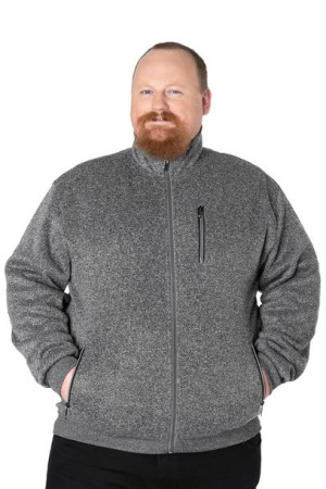Duża Bluza Dresowa Męska Rozsuwana 2903-01 r 9XL