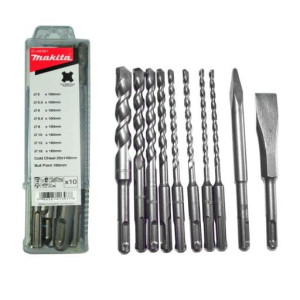 Makita Zestaw wierteł i dłut SDS-PLUS 10 szt. D-46361
