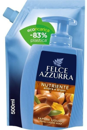 Mydło w płynie Felce Azzurra Ambra i argan - uzupełnienie (500 ml)