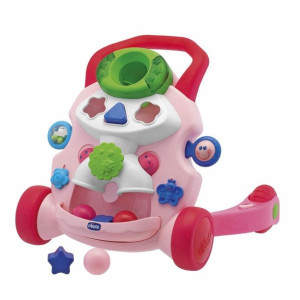 CHICCO 00065261200010 Grający pchacz różowy