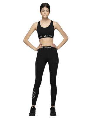 Legginsy Damskie 4f Nosh4-spdf001 Czarne