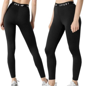 Legginsy Damskie 4f Nosh4-spdf351 Czarny