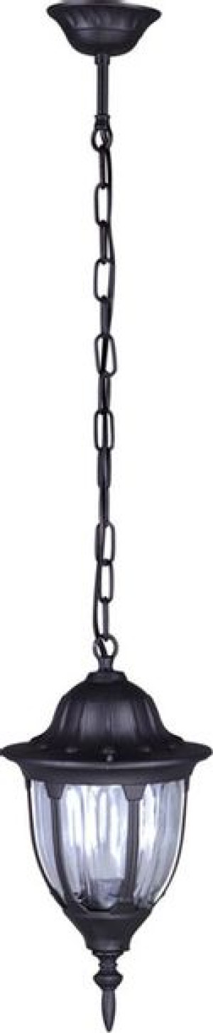Czarna zewnętrzna lampa wisząca - S324-Hadson