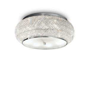 Plafon PASHA PL10 chrom 100746 Ideallux