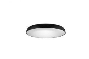 lampa sufitowa średnica 41cm czarna 3000k biała AZ2737 AZZARDO