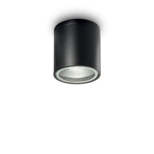 Lampa sufitowa GUN PL1 NERO czarna 122687 Ideallux