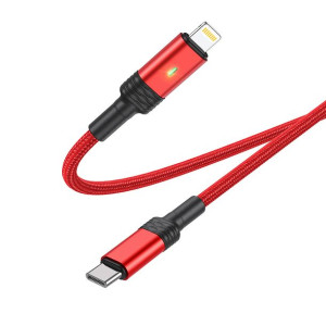 Borofone Kabel BU30 Lynk Smart power-off Typ C na Lightning PD 20W 1,2 metr