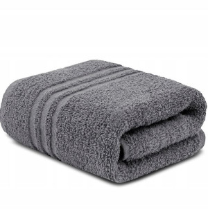Ręcznik 50x90 szary 100% bawełna MANTEL
