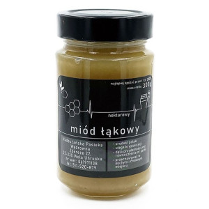 Miód łąkowy 300g Nadbużańska Pasieka Wędrowna