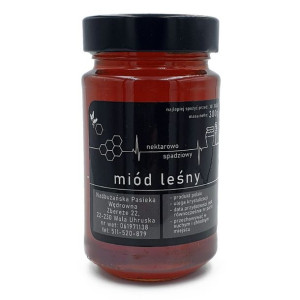 Miód leśny nektarowo-spadziowy 300g Nadbużańska Pasieka Wędrowna