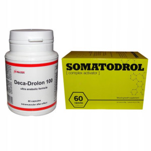Deka + Somatodrol Winstrol HGH metanabol steryd