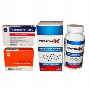 Biosterol + Testonox + Testosterol Moc sterydy
