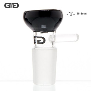 Cybuch Grace Glass BLACK z uchwytem 18.8mm Classic do bonga fajki bong