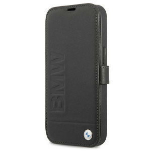 Etui BMW BMFLBKP13SSLLBK Apple iPhone 13 mini czarny/black book Signature