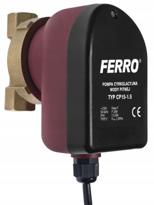 Ferro Pompa Cyrkulacyjna Wody Pitnej Typ Cp 15-1.5