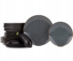 Serwis obiadowy komplet 18el/6os porcelana Alumina