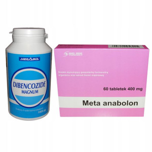 Meta Anabolon + Dibencozide Metanabol mega zestaw